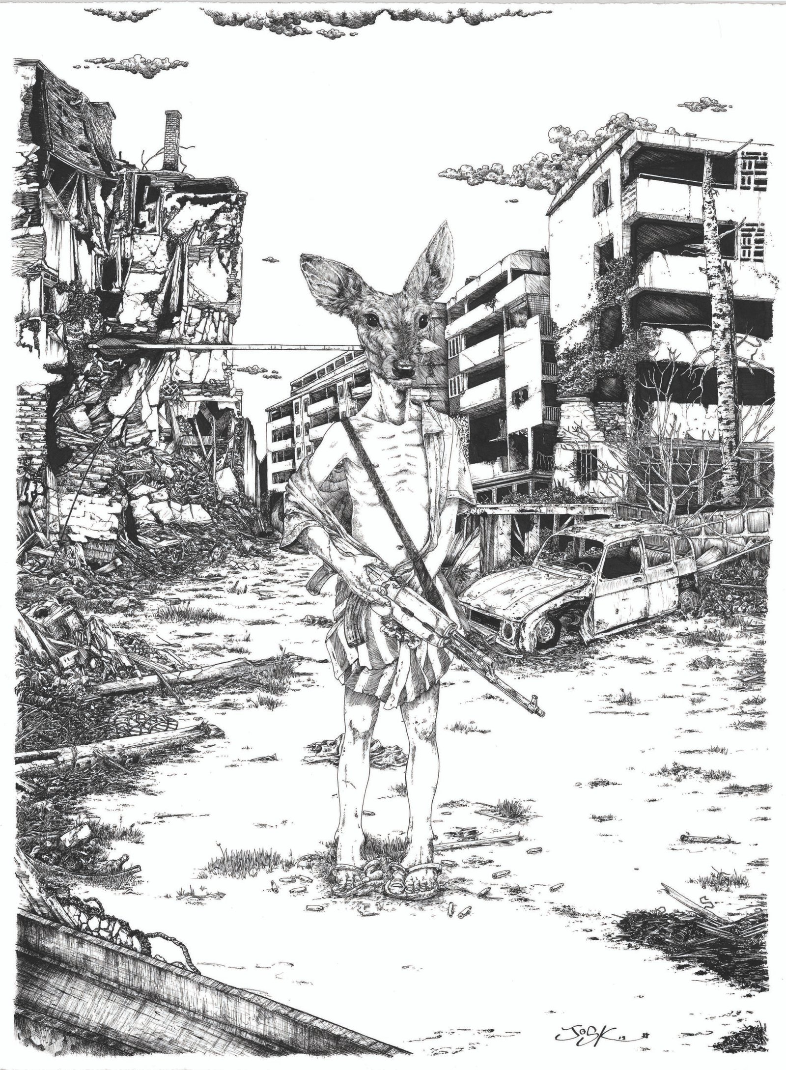 COMPTINE D'UN ENFANT SOLDAT